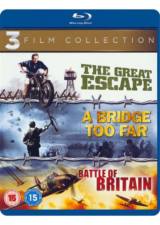 A Bridge Too Far / The Great Escape / Battle Of Britain - Classic War Triple Bds - Filmes - Metro Goldwyn Mayer - 5039036062893 - 2 de setembro de 2013