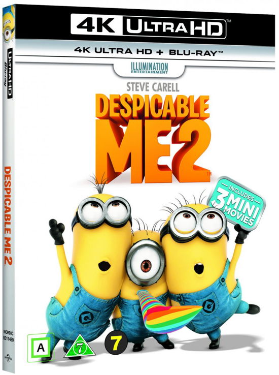 Despicable Me 2 - Steve Carell - Film - JV-UPN - 5053083114893 - 15. juni 2017