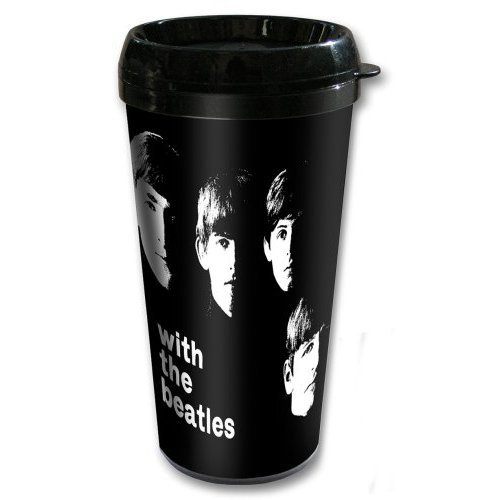 The Beatles Travel Mug: With The Beatles (Plastic Body) - The Beatles - Merchandise - Apple Corps - Accessories - 5055295337893 - 25. september 2014