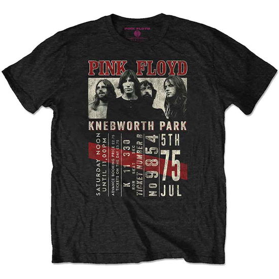 Pink Floyd Unisex T-Shirt: Knebworth '75 (Eco-Friendly) - Pink Floyd - Merchandise -  - 5056368670893 - May 7, 2021