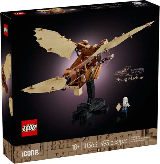 Cover for Lego · 10363 Icons Macchina Volante Di Leonardo Da Vinci (Toys)