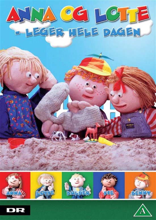 Cover for Anna og Lotte · Anna og Lotte Leger Hele Dagen (DVD) (2018)