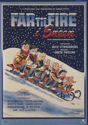 Cover for Far til Fire · Far til Fire I Sneen (DVD) (2004)