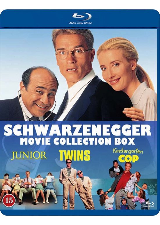 Junior / Twins / Kindergarten Cop - Schwarzenegger - Películas -  - 7350007152893 - 