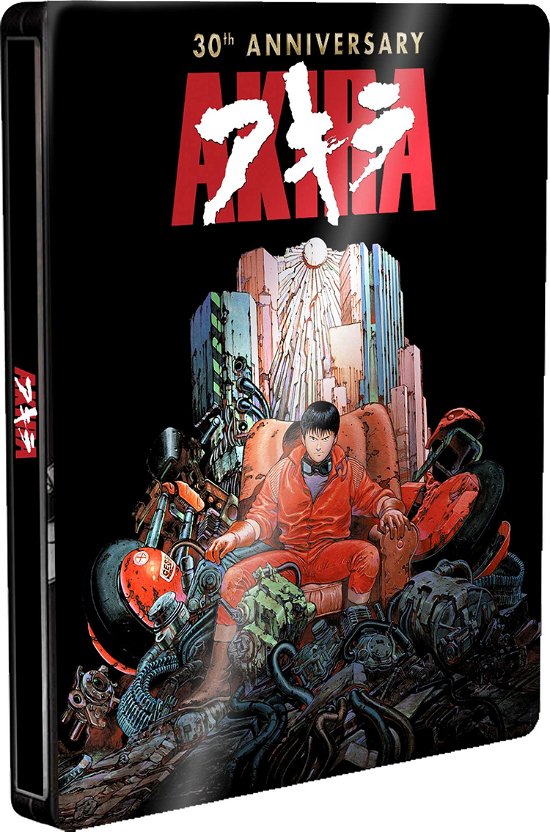 Cover for Akira · Akira - 30Th Anniversary Edition Steelbook (Blu-Ray+Dvd+Booklet) (Blu-ray)