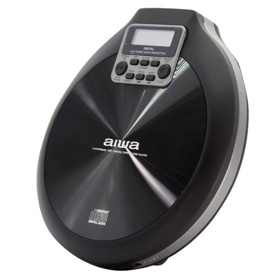PCD-810BK - Portable CD Walkman - Black - Aiwa - Produtos - AIWA - 8435256896893 - 
