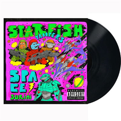 Cover for Space Surimi · Starfish Troopers (LP) (2023)