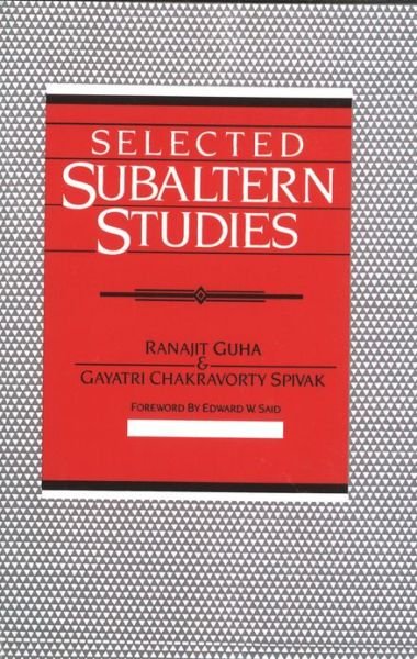 Cover for Guha · Selected Subaltern Studies - Subaltern Studies (Taschenbuch) (1989)