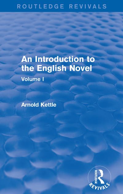 Cover for Arnold Kettle · Introduction to the English Novel (Paperback Book) (2019)