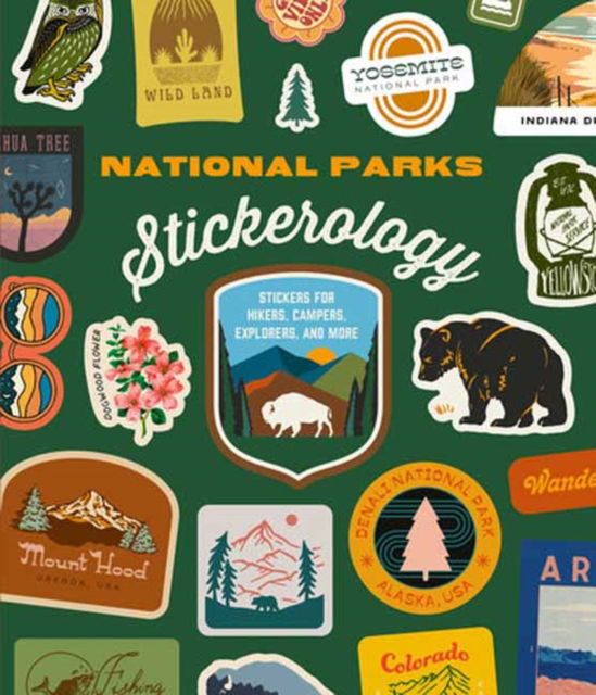 National Parks Stickerology: Stickers for Hikers, Campers, Explorers, and More: Stickers for Journals, Water Bottles, Laptops, Planners, and Smartphones - Potter Gift - Książki - Random House USA Inc - 9780593579893 - 3 grudnia 2024