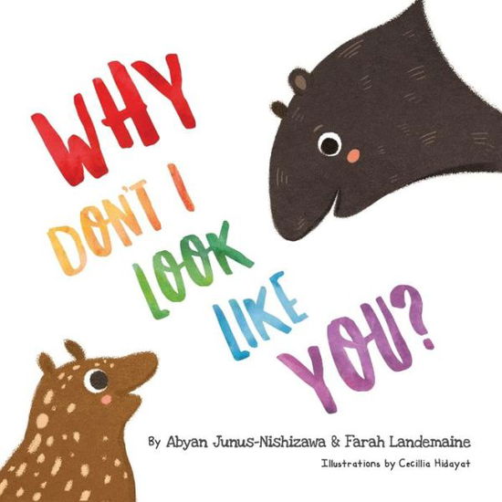 Cover for Abyan Junus-Nishizawa · Why Don't I Look Like You (Book) (2023)