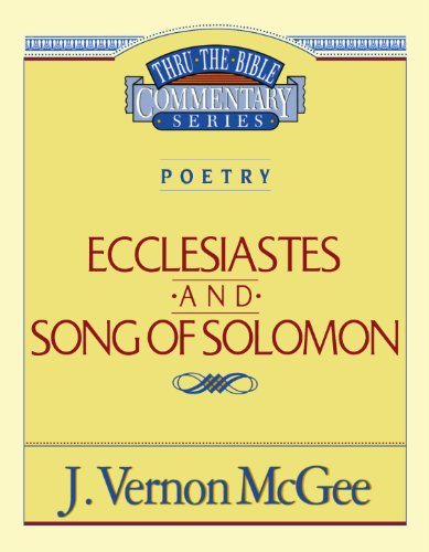 Cover for J. Vernon McGee · Thru the Bible Vol. 21: Poetry (Ecclesiastes / Song of Solomon) - Thru the Bible (Paperback Book) [Supersaver edition] (1996)