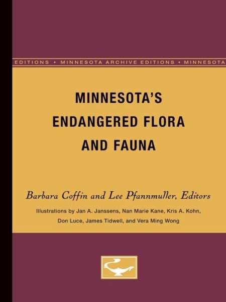 Cover for Barbara Coffin · Minnesota's Endangered Flora and Fauna (Paperback Book) (1988)