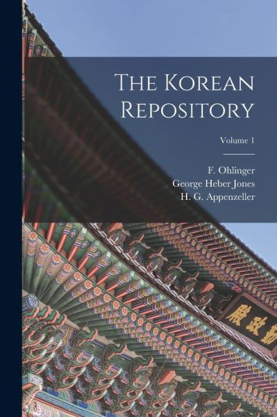 Cover for F. Ohlinger · Korean Repository; Volume 1 (Book) (2022)