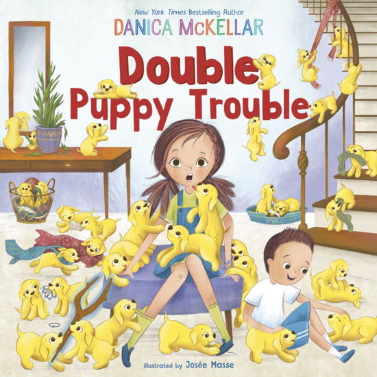 Cover for Danica McKellar · Double Puppy Trouble (Paperback Bog) (2025)