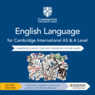 Cover for Patrick Creamer · Cambridge International AS and A Level English Language Digital Teacher's Resource Access Card (N/A) [2 Revised edition] (2019)