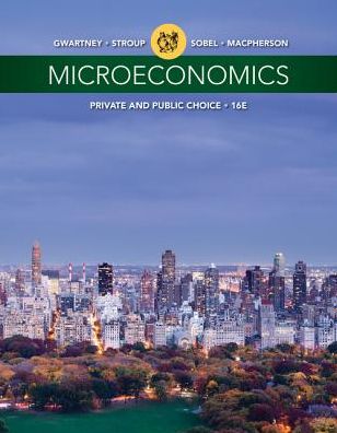 Cover for Sobel, Russell (The Citadel) · Microeconomics: Private and Public Choice (Paperback Book) (2017)