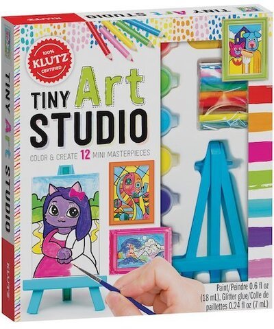 Tiny Art Studio - Klutz - Editors of Klutz - Books - Scholastic US - 9781338643893 - November 1, 2020