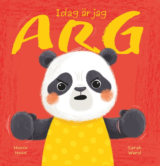 Cover for Idag är jag arg (Hardcover Book) (2025)