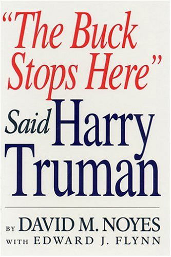 Cover for Edward J. Flynn · The Buck Stops Here (Hardcover Book) (2002)