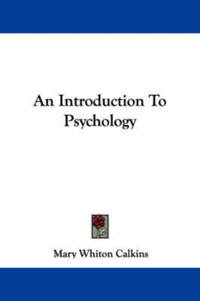 Cover for Mary Whiton Calkins · An Introduction to Psychology (Paperback Bog) (2007)