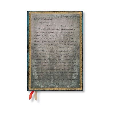 Cover for Paperblanks · Frederick Douglass, Letter for Civil Rights (Embellished Manuscripts Collection) Midi 12-month Dayplanner 2024 - Embellished Manuscripts Collection (Hardcover bog) (2023)