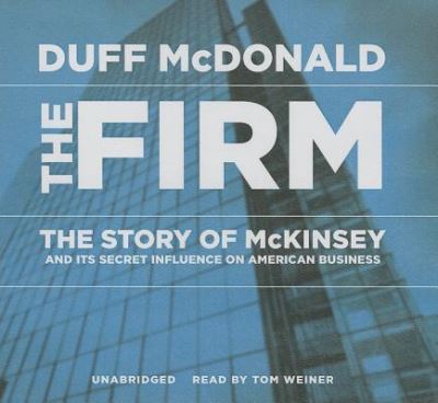 Cover for Duff McDonald · The Firm (CD) (2013)