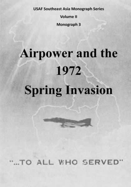 Cover for Office of Air Force History · Airpower and the 1972 Spring Invasion (Paperback Book) (2015)