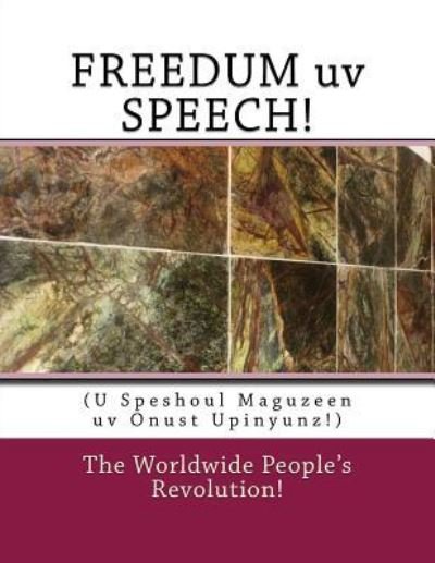 Cover for Mark Revolutionary Twain Jr · FREEDUM uv SPEECH! (Taschenbuch) (2015)