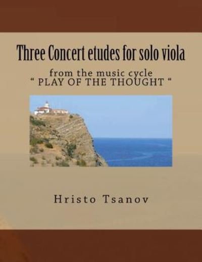 Cover for Hristo Spasov Tsanov · Concert etude for solo viola (Pocketbok) (2016)