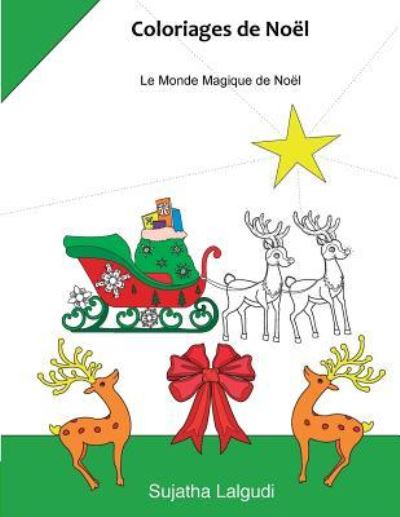 Cover for Sujatha Lalgudi · Coloriages de Noel (Paperback Book) (2016)