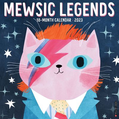 Cover for Angie Rozelaar · Mewsic Legends 2023 Wall Calendar (Calendar) (2022)