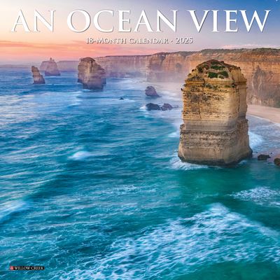 Willow Creek Press · Ocean View 2025 7 X 7 Mini Wall Calendar (Kalender) (2024)