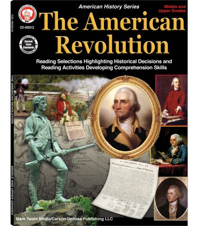 The American Revolution, Grades 5 - 12 - George Lee - Książki - MARK TWAIN MEDIA - 9781622236893 - 12 stycznia 2018