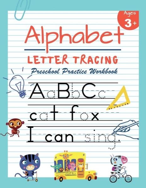 Cover for Happy Kid Press · Alphabet Letter Tracing Preschool Practice Workbook (Pocketbok) (2018)