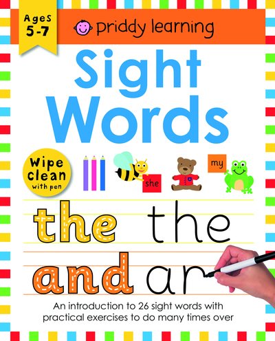 Cover for Priddy Books · Sight Words - Wipe Clean Workbooks (Spiralbok) (2019)