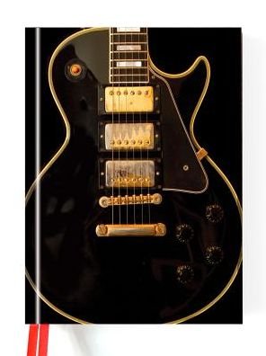 Gibson Les Paul Black Guitar (Blank Sketch Book) - Luxury Sketch Books -  - Bücher - Flame Tree Publishing - 9781783616893 - 15. Januar 2016