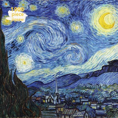 Cover for Adult Jigsaw Puzzle Vincent van Gogh: The Starry Night: 1000-Piece Jigsaw Puzzles - 1000-piece Jigsaw Puzzles (GAME) [New edition] (2017)