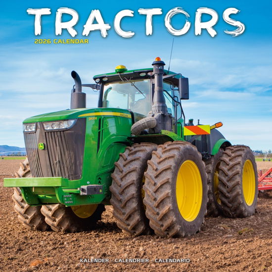 Tractors Calendar 2026 Square Wall Calendar - 16 Month - - Produtos - Avonside Publishing Ltd - 9781804607893 - 18 de agosto de 2025
