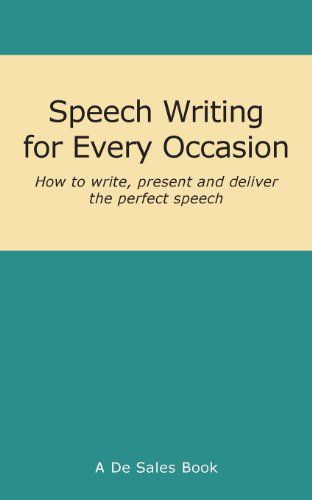 Cover for De Sales · Speech Writing for Every Occasion (Paperback Book) (2013)