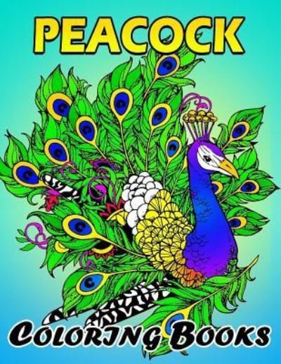 Cover for Kodomo Publishing · Peacock coloring books (Paperback Book) (2018)