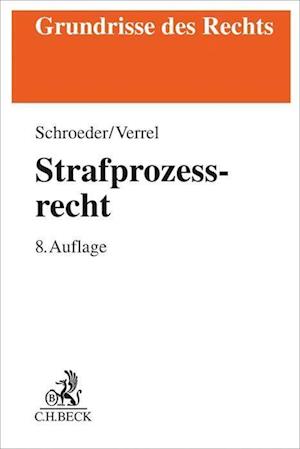 Cover for Friedrich-Christian Schroeder · Strafprozessrecht (Paperback Book) (2022)