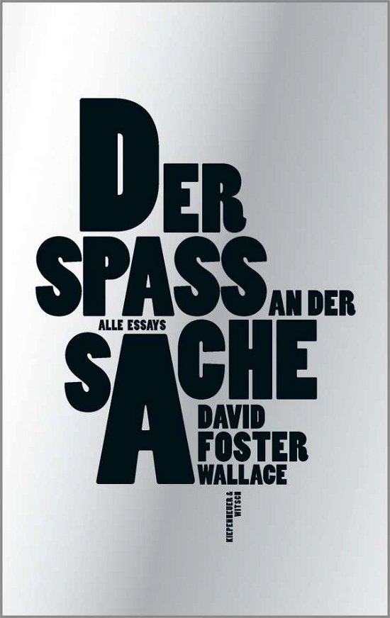 Cover for Wallace · Der Spaß an der Sache (Buch)