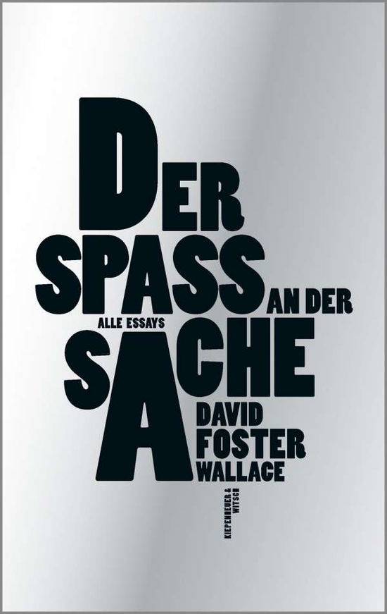 Cover for Wallace · Der Spaß an der Sache (Book)