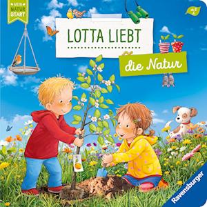 Cover for Sandra Grimm · Lotta liebt die Natur – Sach-Bilderbuch über Umweltschutz ab 2 Jahre, Kinderbuch ab 2 Jahre, erstes Sachwissen, Pappbilderbuch (Book) (2025)