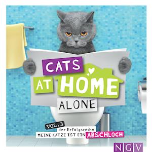 Cover for Klaus Bunte · Cats at home alone - Das Geschenkbuch für Katzenliebhaber (Hardcover Book) (2021)