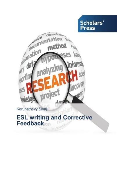 Cover for Sivaji · ESL writing and Corrective Feedb (Book) (2013)