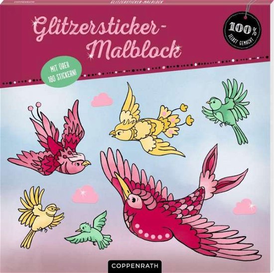 Cover for Ann Kronheimer · Glitzersticker-Malblock (Taschenbuch) (2021)
