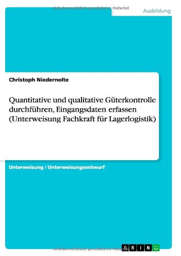 Cover for Niedernolte · Quantitative und qualitativ (Book) [German edition] (2012)