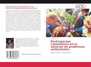 Cover for Perez · Participacion comunitaria en la s (Bok)